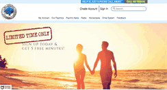 Desktop Screenshot of mypsychicconnection.com